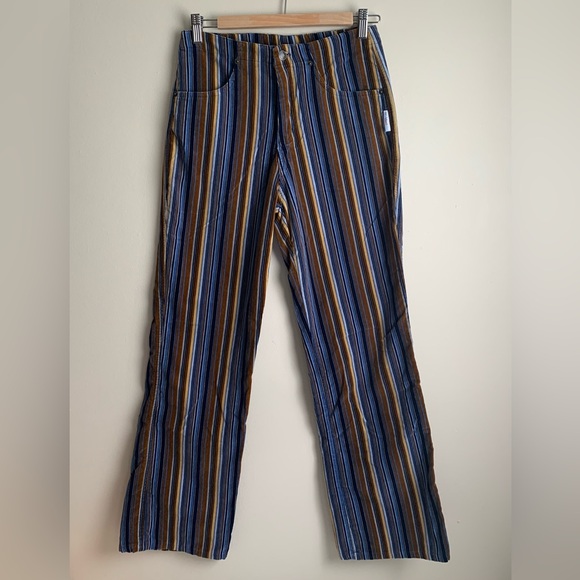 mary-kate and ashley Other - Mary-Kate and Ashley Y2K Velveteen Striped Pants Girls Size 16